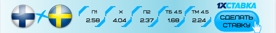 Финляндия - Швеция прогноз на матч 14 декабря 2019 года