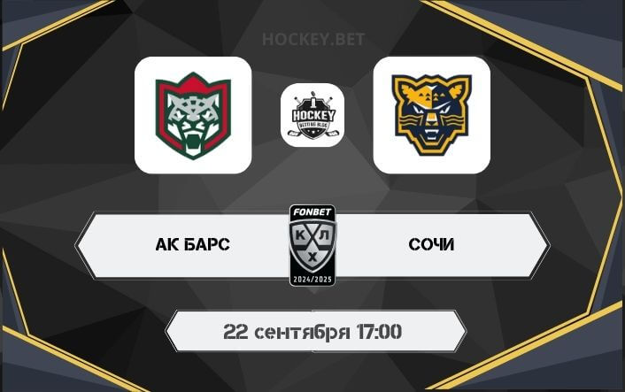 Ак Барс – Сочи 